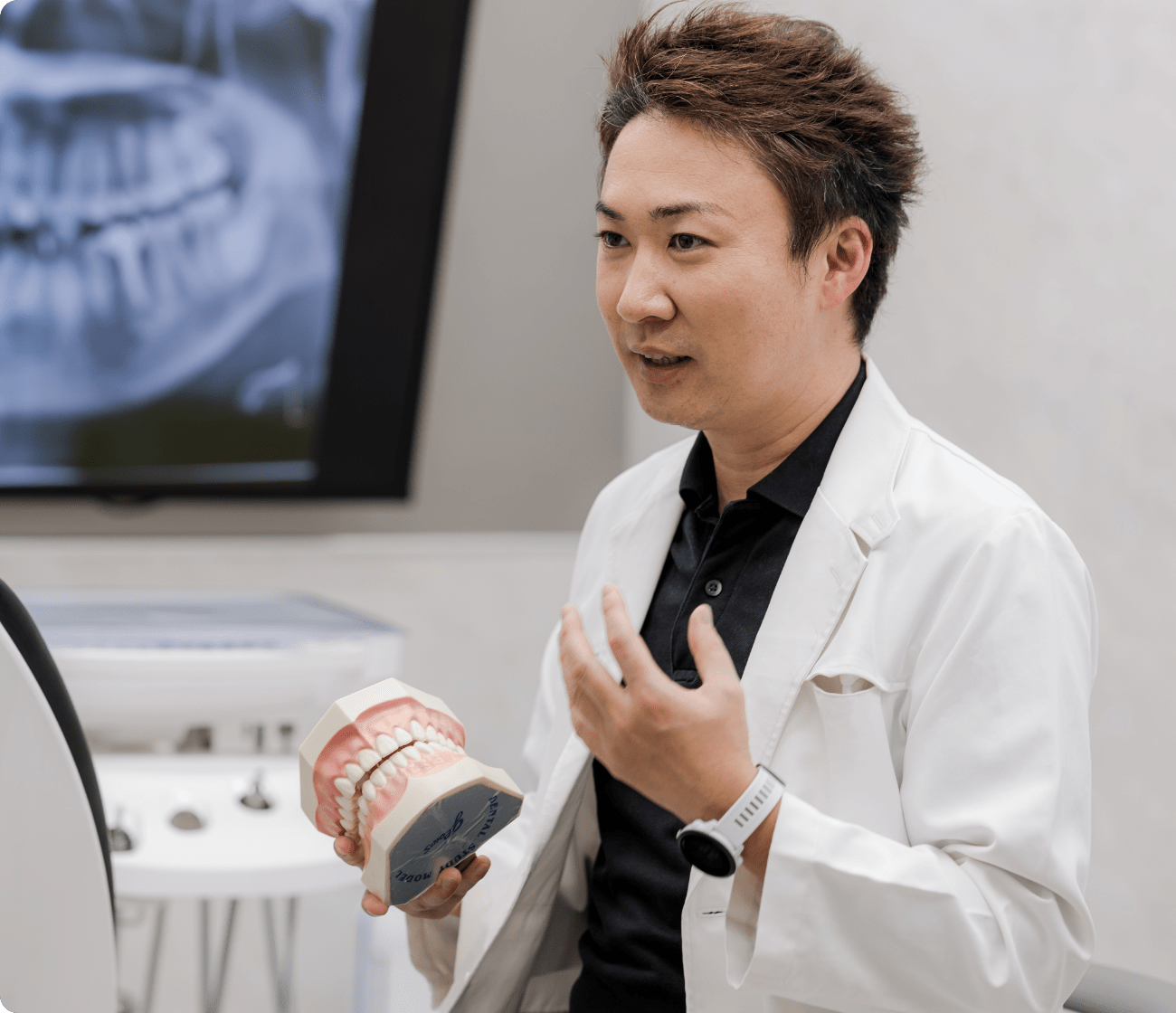“歯の総合病院”として地域医療を牽引する歯科医院でありたいですね。
